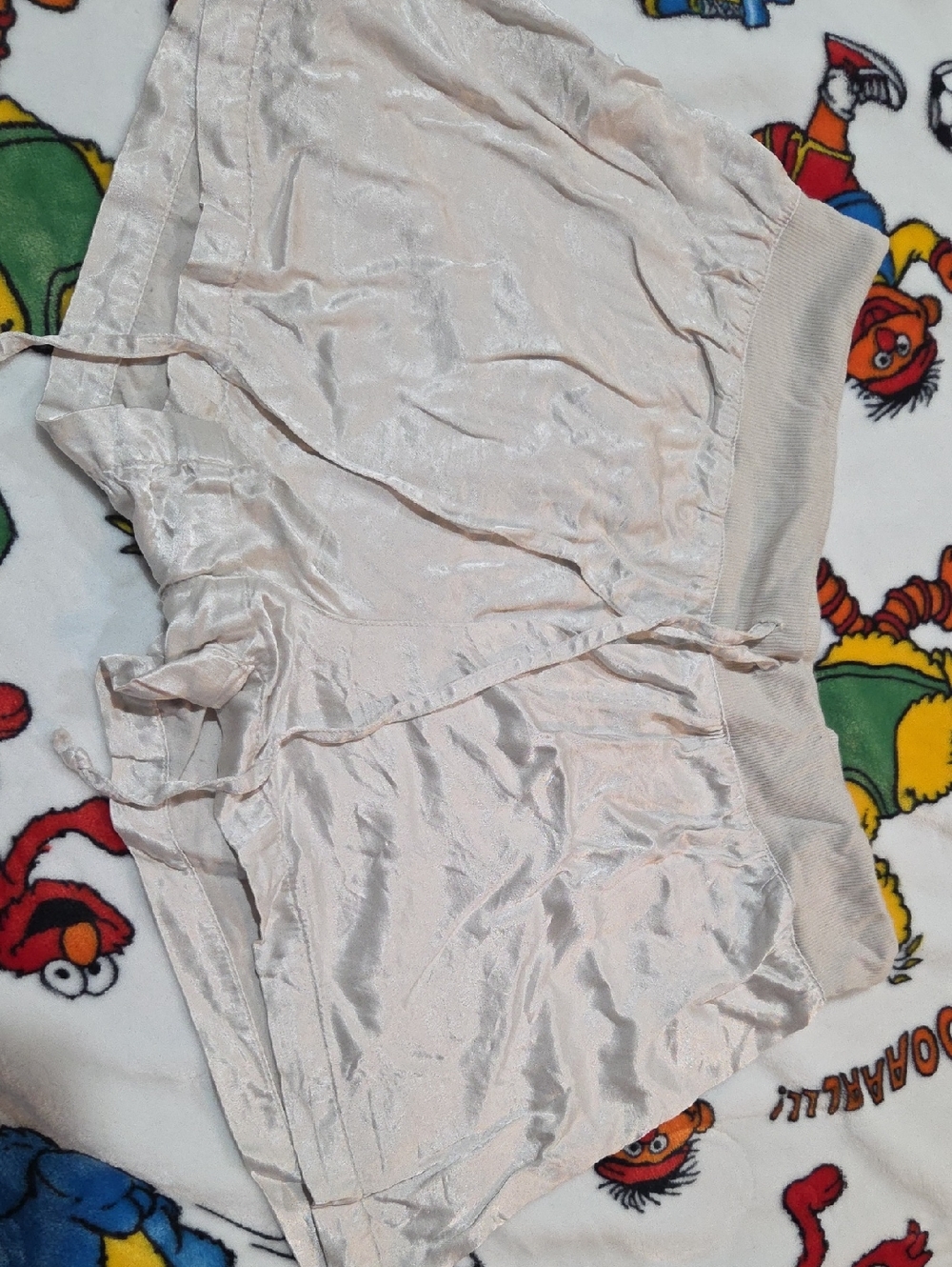 Pj Harlow Satin Sleep Shorts Large